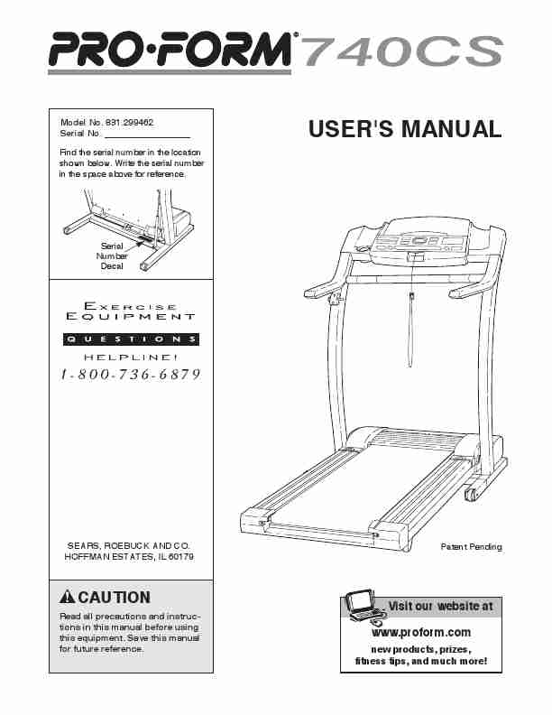 ProForm Treadmill 740CS-page_pdf